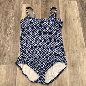 Lands Ends One Piece Swimsuit